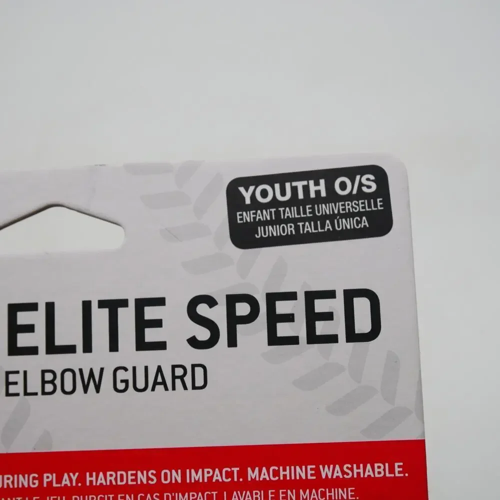 NEW G-Form Elite Speed Elbow Guard Youth One Size Black White